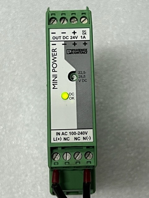 Phoenix Contact MINI-PS-100-240AC/24DC/1 DC24V 1A Power Supply Unit Used