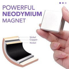 40x40x20mm Super Strong Neodymium Block Magnet, N52 Permanent Magnet Disc, Th…