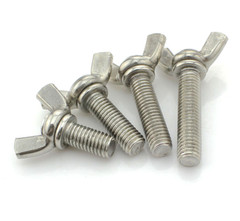 8# – 32 10# – 24 3/16″ 1/4″ 5/16″ 304 Stainless Steel Wing Thumb Screws Bolts