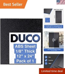 Versatile 12″ x 24″ ABS Plastic Sheet – Textured & Matte Finish for DIY Projects