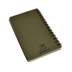 Rothco 3×5 Waterproof All Weather Notebook Field Book Spiral Bound Writing Paper