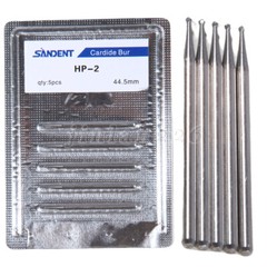 Dental Tungsten Carbide Bur 44.5mm Long Shank HP for Straight Handpiece HP2 HP8