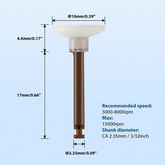 Dental Composite Polishing & Finishing Points/Cups/Discs RA Shank Fit ENHANCE