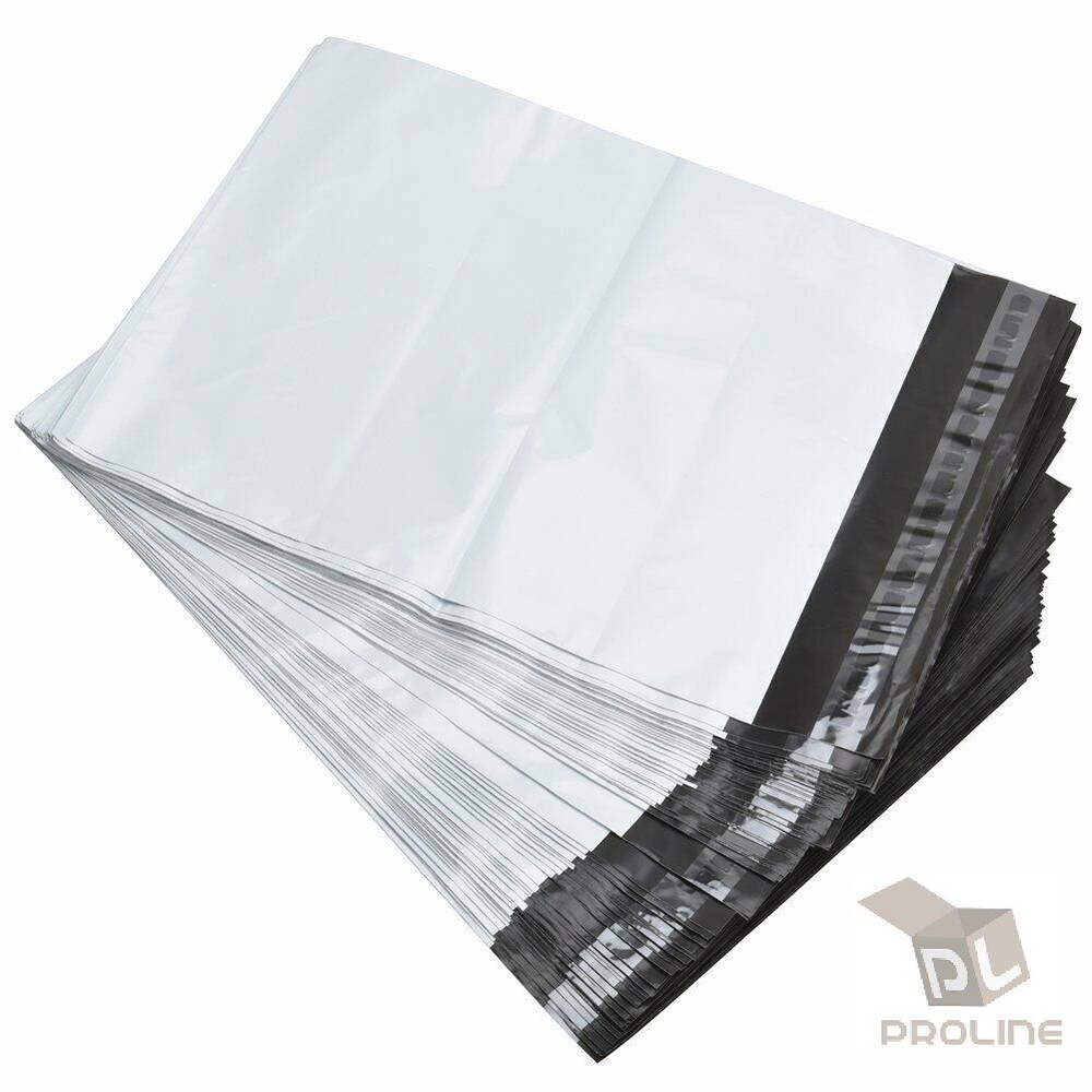100 24×24 Poly Mailers Self Sealing Shipping Envelopes Plastic Bags 2.5 Mil