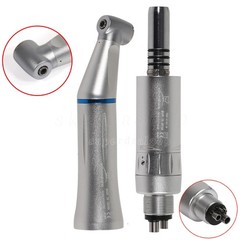 Dental Slow Low Speed Handpiece Inner Contra Angle NSK Style Air Motor 4Holes