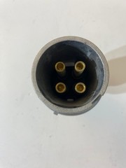 Appleton ACP6044BC 60A 4W 4P 600VAC Powertite Aluminum Clamping Ring Plug