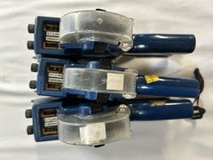 SATO AVERY DENNISON 216 Price Sticker Gun Retail Store Blue 2 Line Lot Of 3