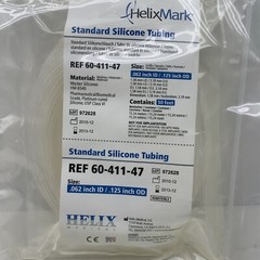 50ft HelixMark Platinum Cured HM-6540 Silicone Tubing 0.62″ ID, .125″ OD EXPIRED