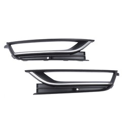 For 2012 2013 2014 2015 Volkswagen Passat Fog Lights Lamps W/ Bezels & Trims Set