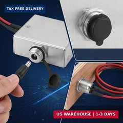 5Pcs Barrel Jack DC Power Jack Socket DC Barrel Connector 5.5 X 2.1 mm Female Po