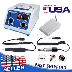Dental Lab MARATHON-III Micromotor 35K RPM Polisher Grinder Machine Tool & Pedal