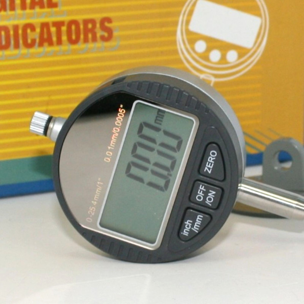 Digital Indicator Gauge Inch/Metric Conversion 0.01mm/0.0005 0-25.4/1