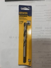 IRWIN Speedbor Brad Point Wood drill bit set of 7.