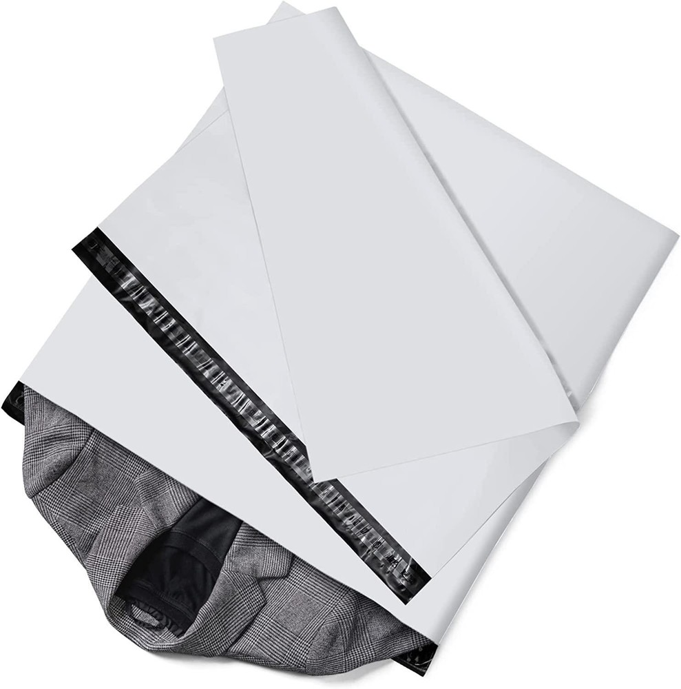 19″x24″ POLY MAILERS Envelopes White Self Sealing Plastic Mailing Bags Size