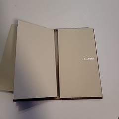 Leather Planner And Paper Samsung Branded Brown With Extra Paper
