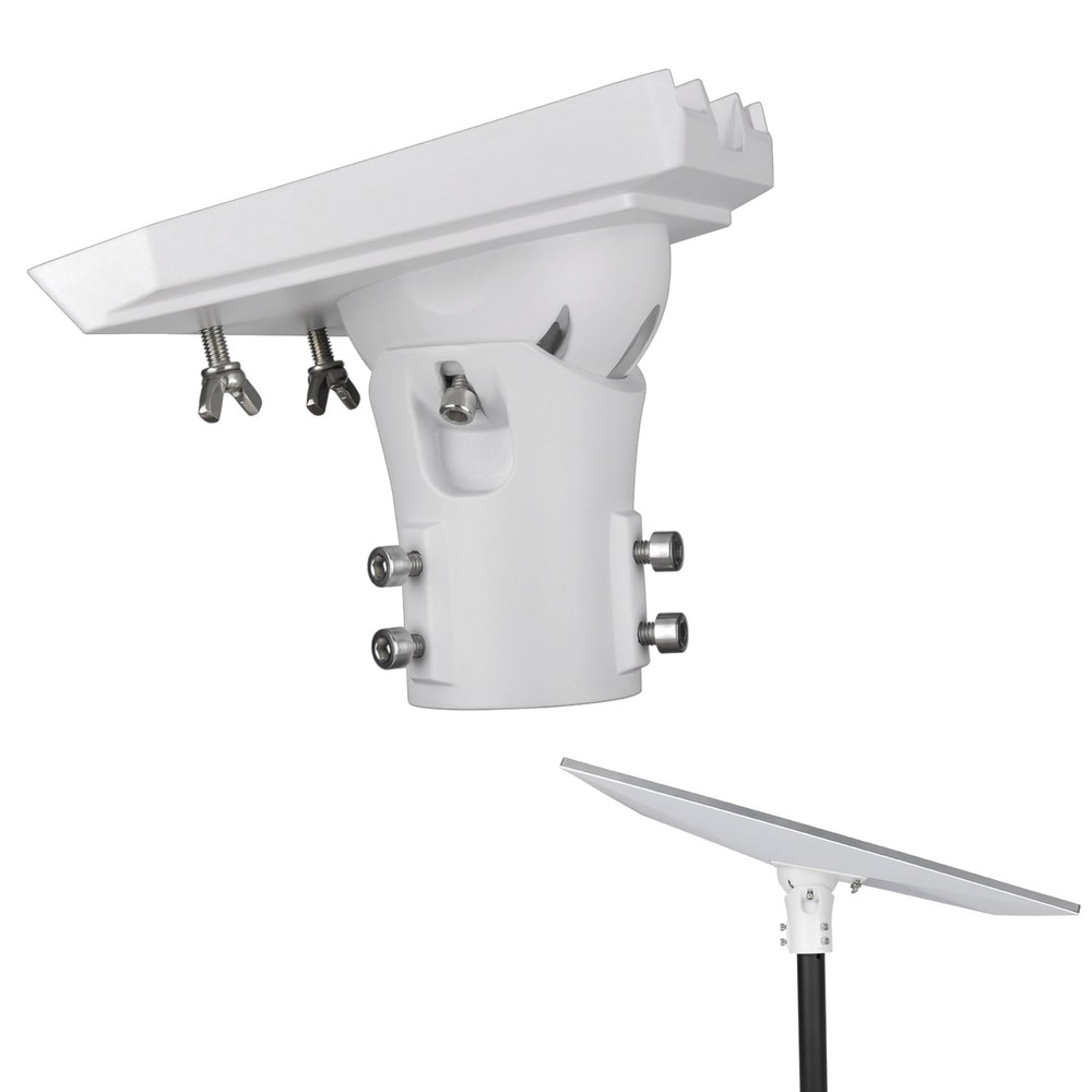 PowGrow Pipe Adapter Pole Mount for Starlink Standard 4/4X/Gen3, Adjustable P…