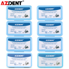 AZDENT Dental Orthodontic Buccal Tube 1st 2nd Molar Tube Roth MBT 022/018 MIM