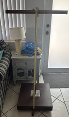 360 Turn Clothing Rack Heavy Duty 4 Adjustable Heights 55” To 6’
