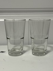8 Vintage Libbey DuraTuff Endeavor Glasses, Stackable Heavy Duty Tumblers