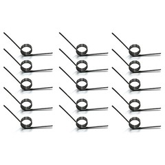 10 PCS Small Torsion Springs 120 Degrees VShaped 1.2mm x 10mm x 3laps