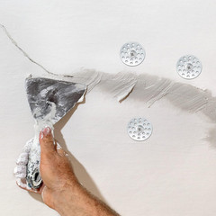 200PCS 1″ Zinc Plated Plaster Washers for Wall & Drywall Ceiling Repair