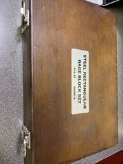 Rectangular Gage Block 81 PCS Set W/ WOODEN CASE – Used -Excellent Condition