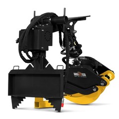 MechMaxx 1500lbs Lift Capacity 59″ Mini Skid Steer Log Grapple Attachment, RLG61