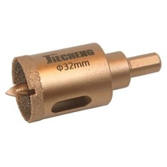 1-1/4″ dia (32mm) Brazed Diamond Hole Saw with Center Drill – Box of 2