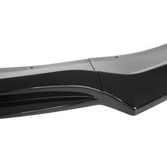3Pcs V4 Style Front Bumper Lip Glossy Black Dodge Charger SRT Hellcat Widebody