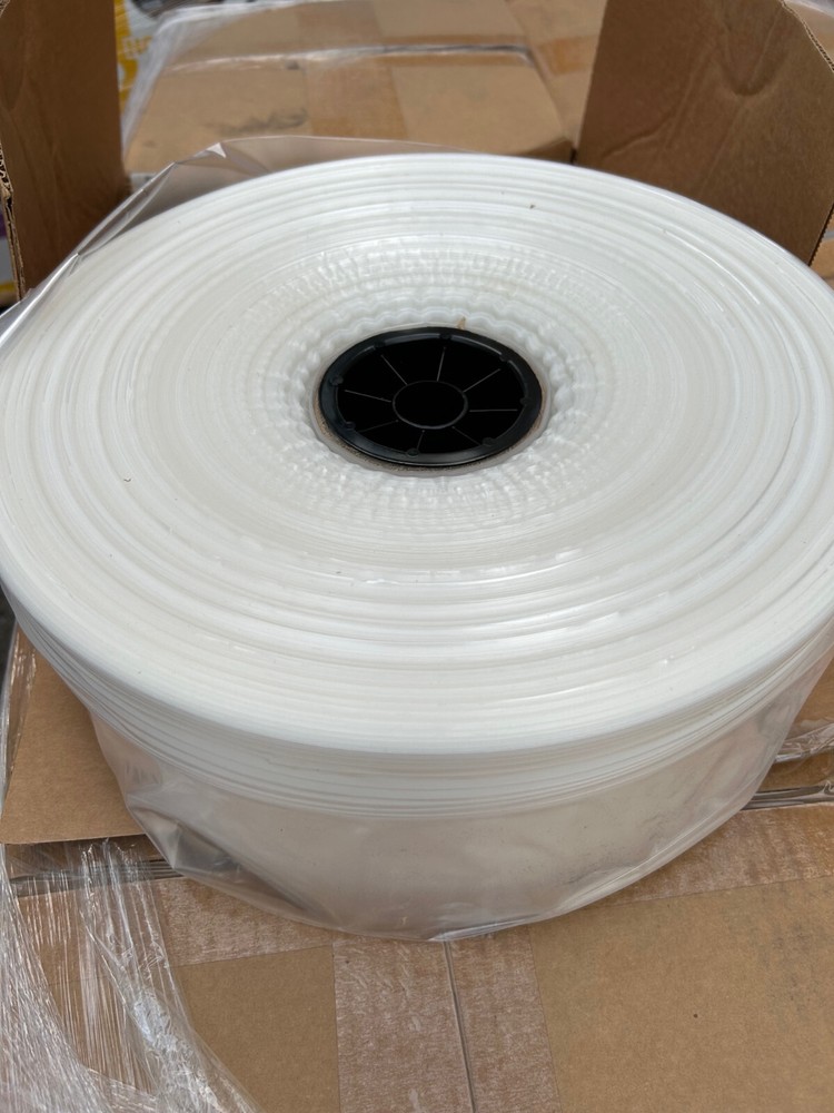 2x (1000 flat poly bags per roll) 4″ x 36″ x 2 mil Pollock BS BOR MOD292381 New