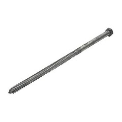 1/2″ x 12″ Lag Bolt Screws | Hex Head | Hot Dip Galvanized | 10pcs Box