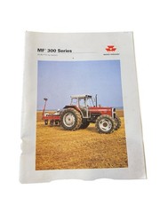 Massey Ferguson MF 300 Series Tractor Sales Brochure 55–95 PTO HP