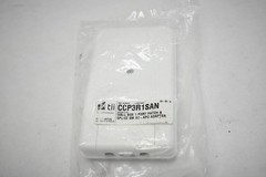 Tii Technologies CCP3R1SAN Wall Box 1 Port Patch Splice SM SC-APC Adapter New