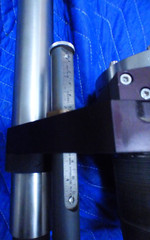 MDC UHV XYZ positioner PSM-2504, 4.5″ conflat with 0 length reducer to 1.33″