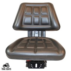 Black Tractor Suspension Seat Fits Massey Ferguson 451 461 471 481 491