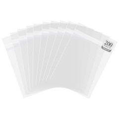 200 Pack Acid Free Crystal Clear Sleeves for 8.5×11 Art Prints and Photos