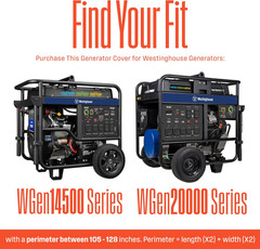 WGenTent XL Generator Running Cover for Large Open Frame Generators