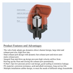 1/2 inch Air Release Valve NPT Thread ConnectionWater Tank air Release Valve …