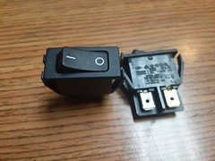 Marquardt Rocker Switches 1551.3103 SPST ON-OFF IP40 Non-Il I/O Leg 16A 125-250