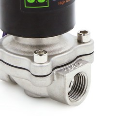 U. S. Solid 1/2″ Stainless Steel Electric Solenoid Valve 12V DC Normally Closed