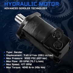 Quality Aftermarket 2000 Series Eaton Char Lynn 104-1025-006 Hydraulic Motor