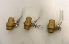 Pro-Source 1/2" Pipe Full Port Brass Full Port Ball Valve Qty 3 9912036999J