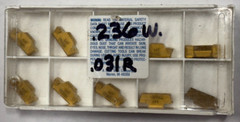 10 NEW SECO LCMF 160608-0600-MT 883 CARBIDE GROOVING INSERTS. GRADE: TP200