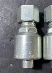 Gates G25170-1212 12G-12FJX Lot Of 3 Hydraulic Mega-Crimp Coupling