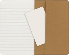 36 Moleskine Cahier Journals 9-3/4″ x 7-1/2″, Ruled, Kraft, 6 Sets of 6 =36