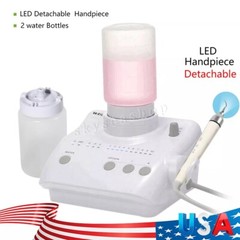 Dental Piezo Ultrasonic Scaler 2 Bottles fit EMS Cavitron LED Handpiece & Tips