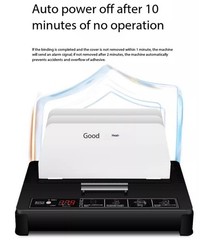 650 Hot Melt Binding Machine – Small File A4 Hot Melt Adhesive Binding Machine