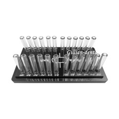 Dental Orthodontic Arch Wire Storage Box Archwires Organizer Holder Round Cases