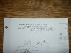 Bobcat 553 BICS Skid Steer Engine Electrical Wiring Diagram Manual 513012383