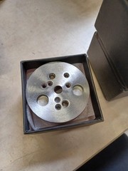 3″ x 10mm Medium Bond Puck, 30/40# GPM38030 RED
